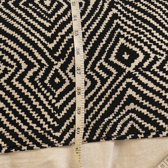 Michael Kors Monochrome Patterned Midi Dress - Picture 15 of 15